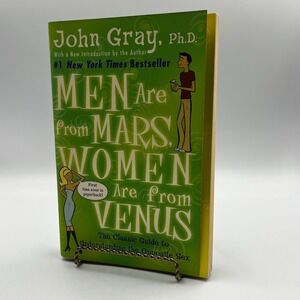 Men Are from Mars Women Are from Venus John Gray PhD Paperback 9780060574215Book